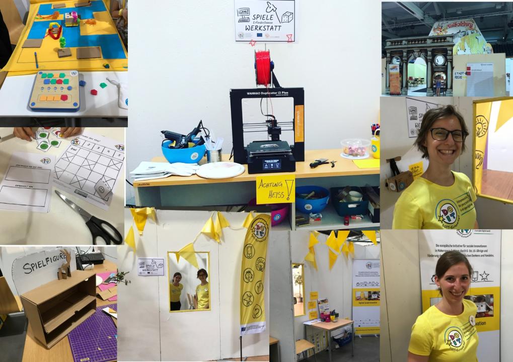 Some photos of the DOIT makerspace at the MiniStadt Salzburg